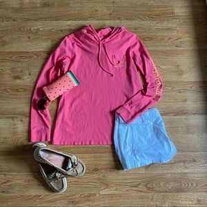 Vineyard Vines long sleeve hoodie t-shirt